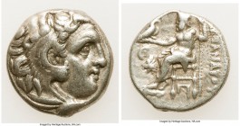 MACEDONIAN KINGDOM. Alexander III the Great (336-323 BC). AR drachm (15mm, 4.22 gm, 11h). VF. Posthumous issue of Colophon, ca. 310-301 BC. Head of He...