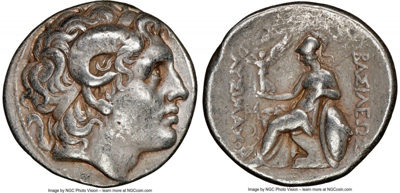 THRACIAN KINGDOM. Lysimachus (305-281 BC). AR tetradrachm (28mm, 16.94 gm, 1h). ...