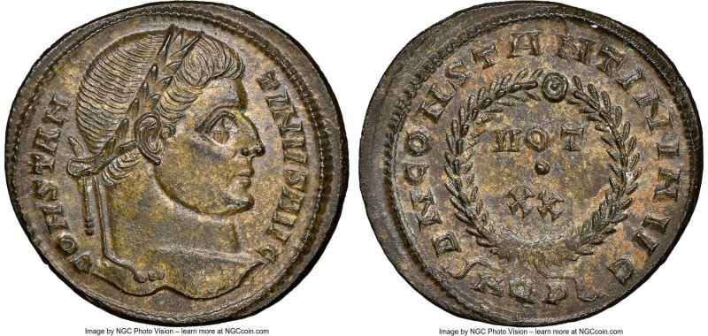 Constantine I the Great (AD 307-337). AE3 or BI nummus (19mm, 3.07 gm, 12h). NGC...