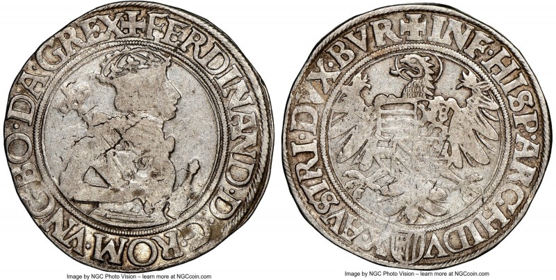 Ferdinand I Taler ND (1521-1564) XF40 NGC, Linz mint, Dav-8014. 

HID098012420...