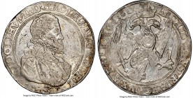 Rudolf II Taler 1580 AU53 NGC, Kuttenberg mint, Dav-8079. Underlying luster. 

HID09801242017

© 2020 Heritage Auctions | All Rights Reserved