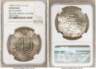 Charles II Cob 8 Reales 1689 P-VR VF Details (Reverse Cleaned) NGC, Potosi mint, KM26. 26.97gm. Ex. Espinola Collection

HID09801242017

© 2020 He...