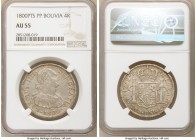 Charles IV 3-Piece Lot of Certified Assorted 4 Reales NGC, 1) 4 Reales 1800 PTS-PP, AU55 2) 4 Reales 1804 PTS-PJ, AU Details (Cleaned) 3) 4 Reales 180...
