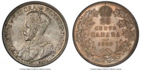 George V 25 Cents 1928 MS62 PCGS, Ottawa mint, KM24a. Mottled blue-gray and amber toned. 

HID09801242017

© 2020 Heritage Auctions | All Rights R...