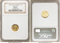 Republic gold Peso 1826 BOGOTA-JF MS62 NGC, Bogota mint, KM84.

HID09801242017

© 2020 Heritage Auctions | All Rights Reserved