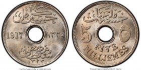 Hussein Kamil 5 Milliemes AH 1335 (1917)-H MS64 PCGS, Heaton mint, KM315. Ex. E. E. Clain-Stefanelli Collection

HID09801242017

© 2020 Heritage A...
