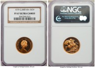 Elizabeth II gold Proof Sovereign 1979 PR67 Ultra Cameo NGC, KM919. AGW 0.2355 oz. 

HID09801242017

© 2020 Heritage Auctions | All Rights Reserve...
