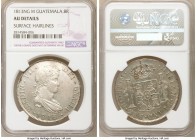 Ferdinand VII 8 Reales 1813 NG-M AU Details (Surface Hairlines) NGC, Nueva Guatemala mint, KM69. Detailed strike with mirrored fields. 

HID09801242...