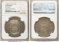 Ferdinand VI 8 Reales 1758 LM-JM AU Details (Cleaned) NGC, Lima mint, KM55.1. Lavender-gray and argent toning. Ex. Espinola Collection

HID098012420...