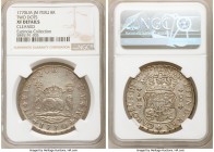Charles III 8 Reales 1770 LM-JM XF Details (Cleaned) NGC, Lima mint, KM64.1. Variety with two dots (one above each "L"). Ex. Espinola Collection

HI...