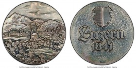 Confederation silver Specimen "Luzern 1841" Medal ND (c. 1980) SP67 PCGS, 39mm. Serial # 789. 

HID09801242017

© 2020 Heritage Auctions | All Rig...