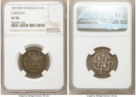 Caracas. Republic 2 Reales 1819-BS VF30 NGC, KM-C6.1 . Argent and flint tone. 

HID09801242017

© 2020 Heritage Auctions | All Rights Reserved