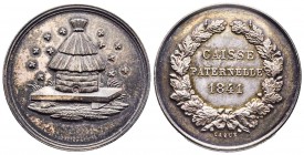Jeton , Compagnie d'Assurances Caisse Paternelle sur la vie, AG 16,29 gr. 1841 33,1 mm , SUP