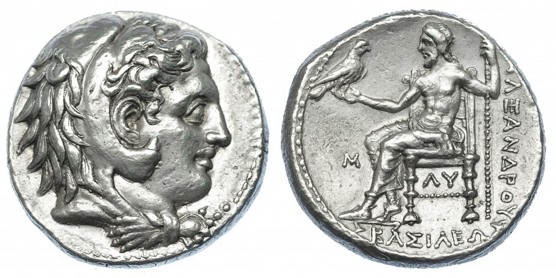 GRECIA ANTIGUA. MACEDONIA. Alejandro III (emisiones póstumas). Tetradracma. Babi...