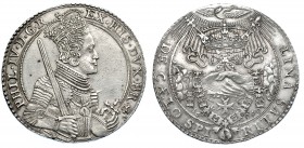 COLECCIÓN DE DUCATONES Y PATAGONES DE DOBLE PESO. FELIPE IV. Doble ducatón-medalla. Conmemoración de la Paz de los Pirineos (17-11-1659). A/ PHIL. IV....