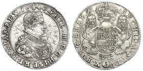 COLECCIÓN DE DUCATONES Y PATAGONES DE DOBLE PESO. FELIPE IV. Doble ducatón. 1640. Bruselas. A/ . PHIL. IIII. D. G. HISP. ET. INDIAR. REX. R/ . ARCHID ...