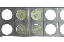FELIPE IV. Lote de 4 monedas de 16 maravedís: 1662 (2), 1663 y 64, todas con ensayador BR. MBC-/MBC.