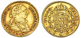 CARLOS III. Escudo. 1785. Sevilla. C. VI-1250. MBC+.