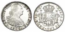 CARLOS IV. 8 reales. 1806. México. TH. VI-804. EBC.