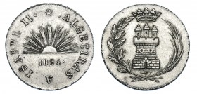 ISABEL II. Medalla de Proclamación. 1834. Algeciras. H-1. AR. 25,5 mm. EBC-.