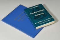 Lote 2 libros: S. Bendall y P. J. Donald, The Later Palaeologan Coinage, 1979, ed. A. H. Baldwin & Sons Ltd., 271 pp. Tapa blanda, y H. J. Berk, Roman...