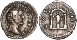 Antoninus Pius (138-161) Ar Denarius - Rome 
A/ ANTONINVS AVG PIVS P P TR P XXII
R/ COS IIII 
Reference: RIC 285
Very fine 
 3,27g - 16mm - 6h.