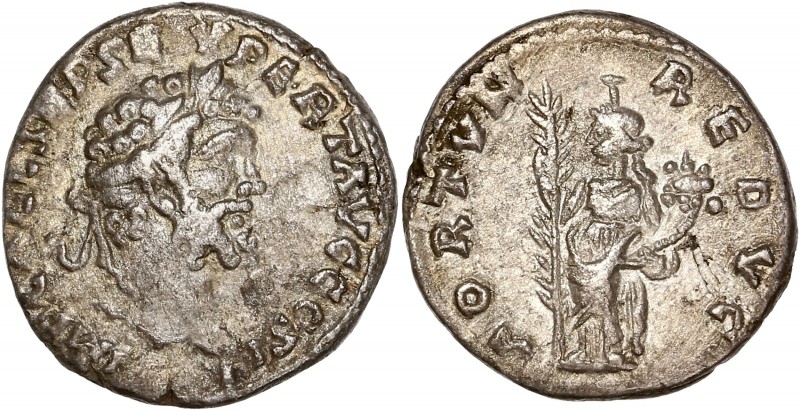 Septimius Severus (193-211) Ar Denarius - Emesa 
A/ IMP CAE L SEP SEV PERT AVG C...