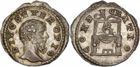 Divus Septimius Severus (193-211) Ar Denarius - Rome 
A/ DIVO SEVERO PIO
R/ CONSECRATIO
reference: RIC 191E
Extremely fine - nice cabinet tone 
 3,07g...