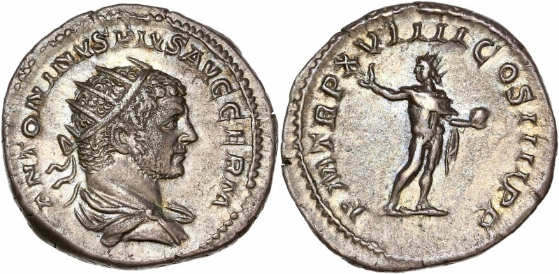 Caracalla (198-217) Ar Antoninianus
A/ ANTONINVS PIVS AVG GERM
R/ P M TR P XVIII...
