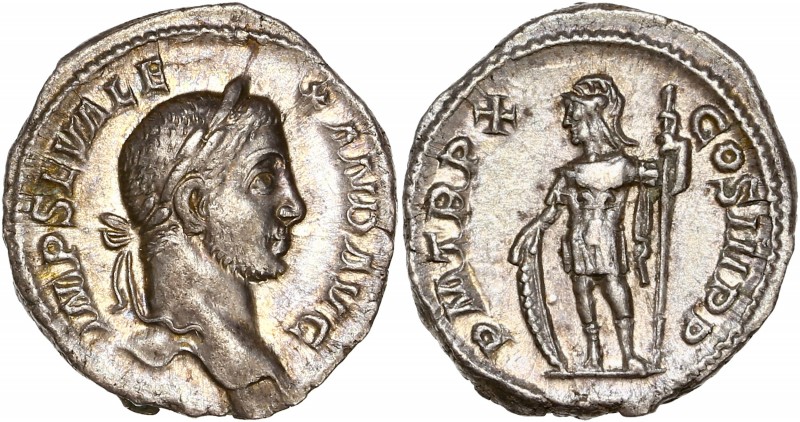 Alexander Severus (222-235) Ar Denarius 
A/ IMP ALEXANDER PIVS AVG
R/ P M TR P X...