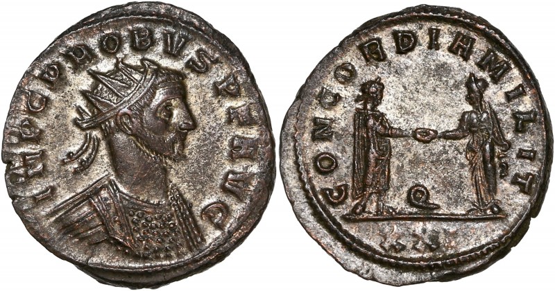 Probus 276-282 Bi Antoninianus - Siscia
A/ IMP C PROBVS PF AVG
R/ CONCORDIA MILI...