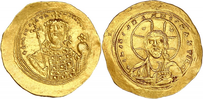 Constantine IX (1042-1055) AV Histamenon - Constantinople 
A/ + IhC XIC RCX RCSn...