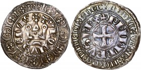 Philippe IV Le Bel (1285-1314) Ar - Maille blanche 
A/ PHILIPPVS REX
R/ TVRONVS CIVIS
Référence: Dy.216 L.221
2,11g - 22.51mm - TTB ; très jolie patin...