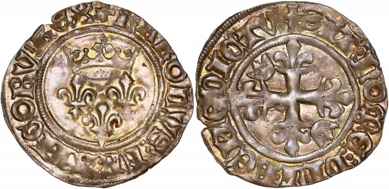 Charles VI le Fou (nom de) - Dauphin Charles , Régent (1418-1422) - Ar - Florett...