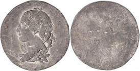 IIeme République (1848 - 1852) Épreuve du poinçon du concours de 10 Centimes Magniadas,
1848 - Étain 
Reference: Maz 1333 var
18,39 grs - 31,40 mm - T...
