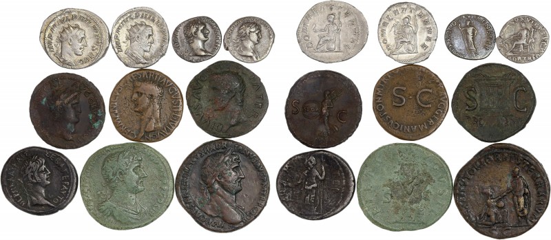 Lot of 10 roman coins 
Lot sold as is , no returns
