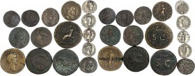 Lot of 15 roman coins 
Lot sold as is , no returns