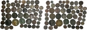 Lot of 52 roman coins 
Lot sold as is , no returns