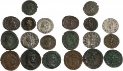 Lot of 10 roman coins 
Lot sold as is, no returns