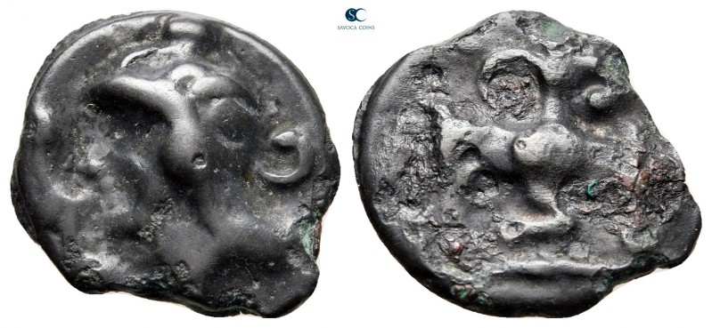 Celtic. Gaul. Leuci circa 100-50 BC. 
Potin AE

18 mm, 2,98 g



nearly v...