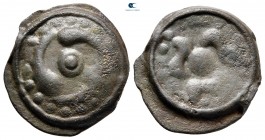 Celtic. Gaul. Lingones circa 100-30 BC. Potin AE