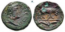 Celtic. Gaul. Pictones circa 50-30 BC. Bronze Æ