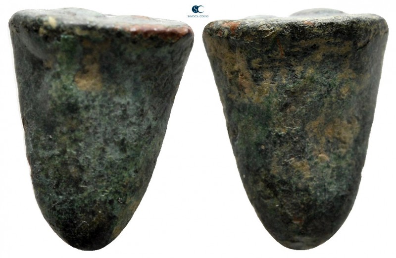 Sicily. Akragas circa 450-425 BC. 
Cast Tetras Æ

16 mm, 6,49 g



fine