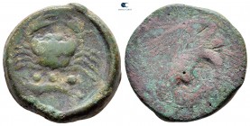 Sicily. Akragas circa 425-410 BC. Hexas Æ