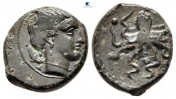 Sicily. Syracuse circa 435-415 BC. Tetras Æ