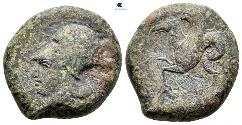 Sicily. Syracuse. Dionysios I circa 405-367 BC. 
Hemilitron Æ

21 mm, 8,31 g...