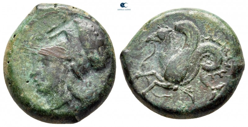 Sicily. Syracuse. Dionysios I 405-367 BC. 
Hemilitron Æ

21 mm, 7,73 g


...