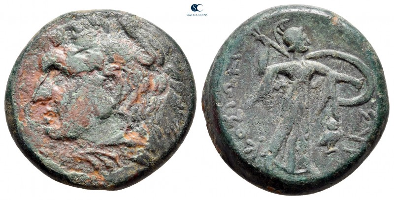 Sicily. Syracuse. Pyrrhos 278-276 BC. 
Bronze Æ

23 mm, 9,85 g



very fi...