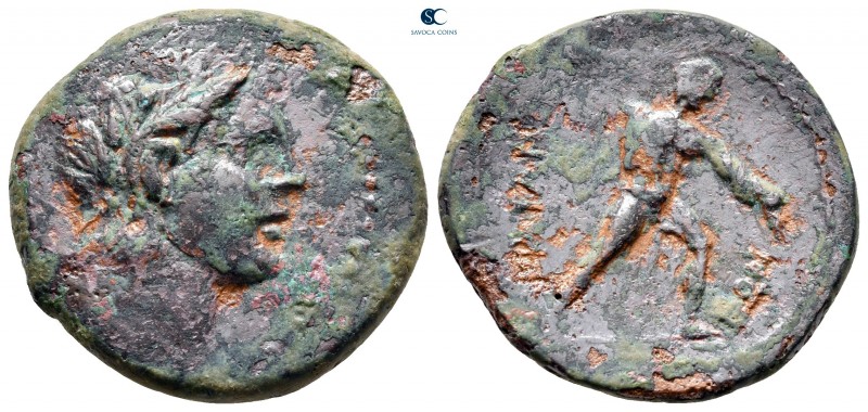 Sicily. The Mamertinoi circa 270-220 BC. 
Bronze Æ

25 mm, 8,38 g



fine...