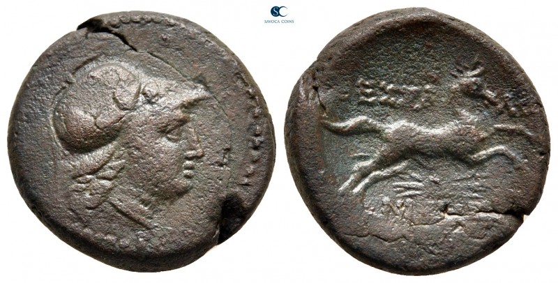 Macedon. Thessalonica circa 187-31 BC. 
Bronze Æ

19 mm, 6,14 g



very f...